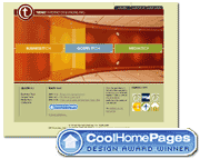 Trinet Internet Solutions homepage Award Winner
