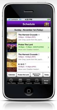 TBN iPhone app