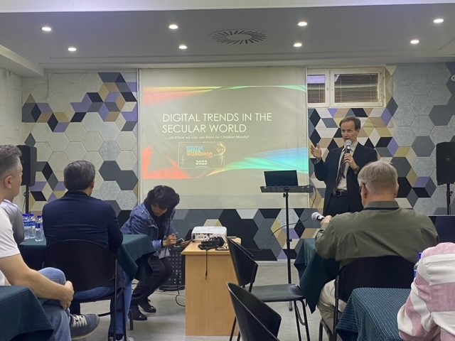 John Carley, CEO of Trinet Internet Solutions Presents Digital Trends in the Secular World at the FEBC Mongolia Conference